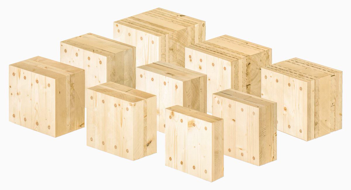 Thoma Holz100 Holzblöcke für Holzhäuser