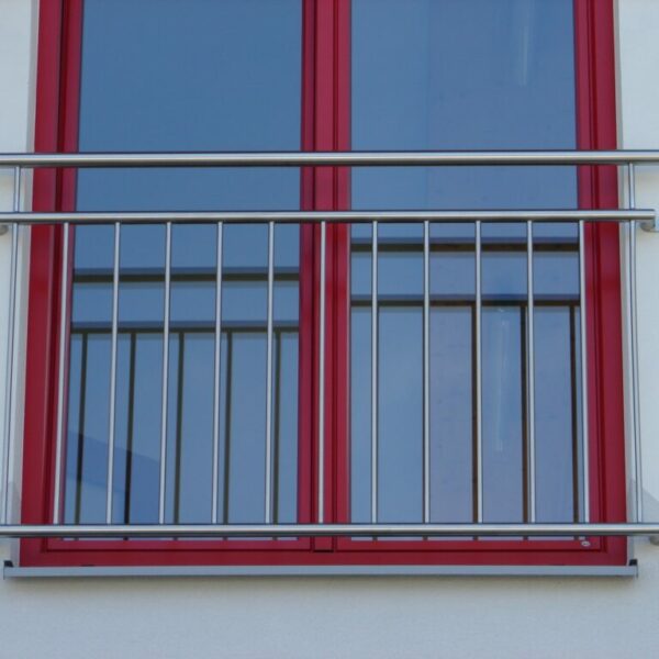 Franz. Balkon Vienna in rot