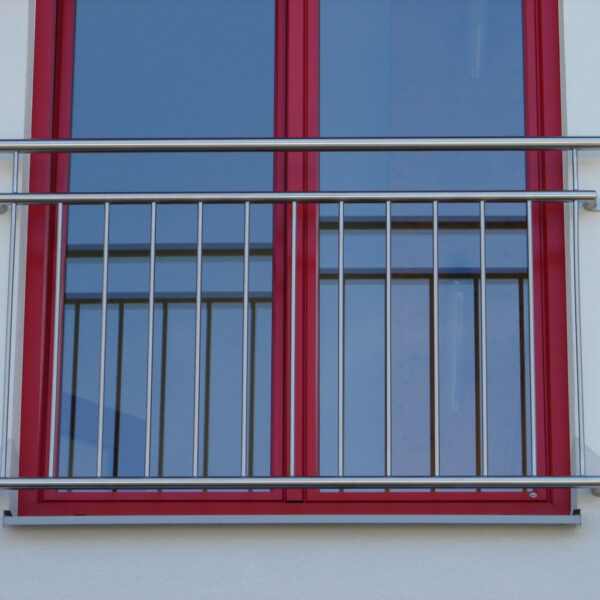 Franz. Balkon Vienna in rot