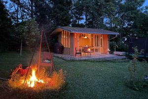 Gartenhaus Abendstimmung_Steinkogler