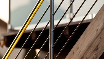 Geländer für den Außenbereich, für Stiegen und Treppen, Balkon oder Terrasse, Steinkogler in Texing