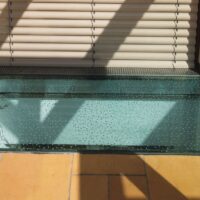 Lichtschachtabdeckung Glas